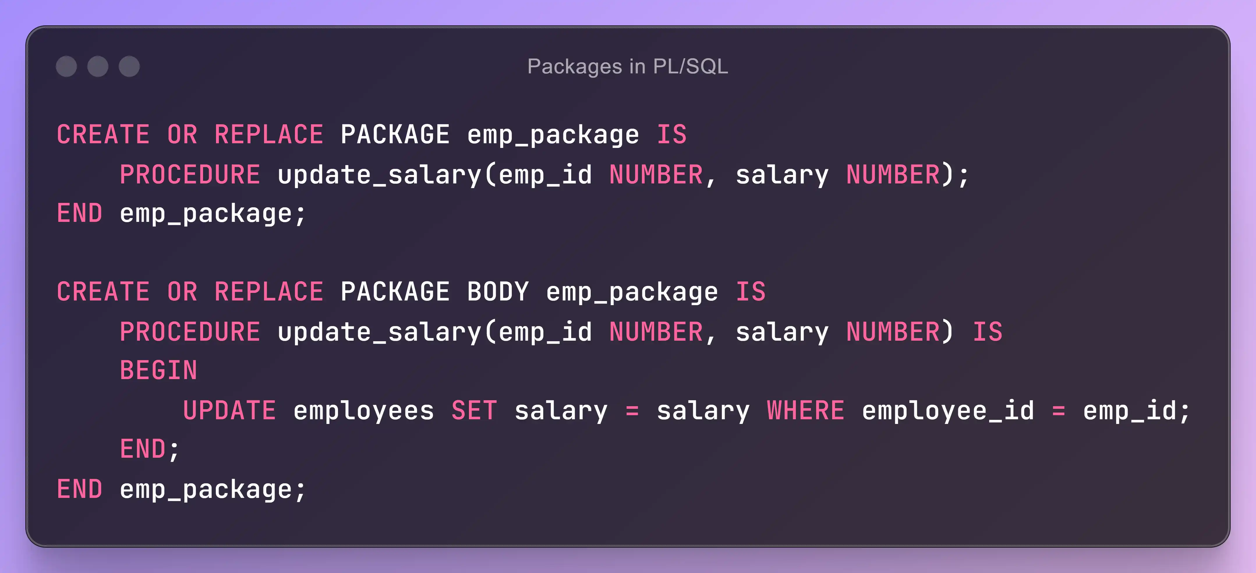 Packages-in-PL_SQL Packages in PL/SQL